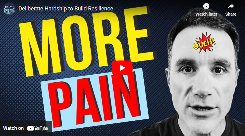 Deliberate Hardship to Build Resilience