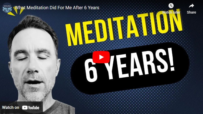 What Meditation Did For Me